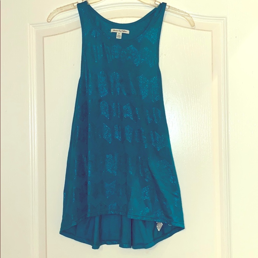 American Eagle Turquoise Blouse